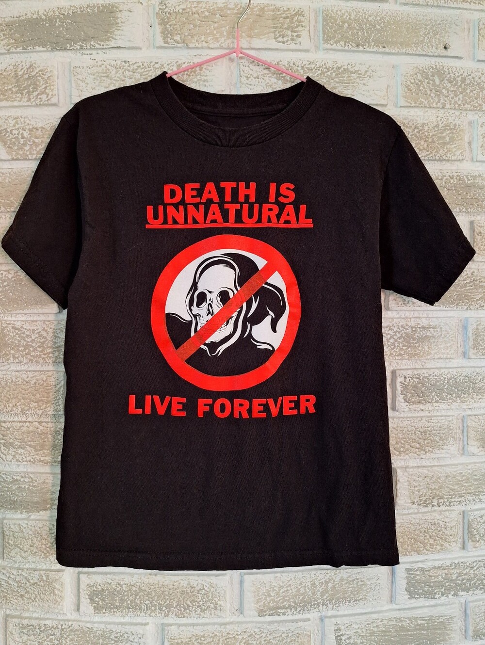 Reaper Graphic Black T-Shirt - Size M